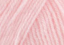 Hayfield Baby Bonus 4Ply 851 Baby Pink with acrylic.